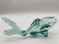 Art Glass Fish Bud Vase