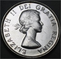 Canada Silver Dollar 1953 NSF