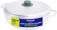 Medium Caldero 6.3 QT - Stainless Aluminum Pot