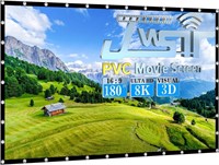 JWSIT 180in PVC Outdoor Projector Screen  16:9