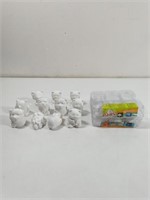 Spark Plaster Figurines