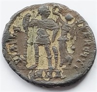 Honorius AD393-423 Ancient Roman coin 18mm