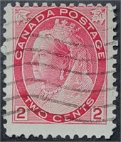 Canada 1899 Victoria 2 Cents Stamp #77
