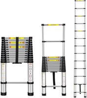 Miscoos 12.5FT Aluminum Telescoping Ladder  33