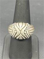 Sterling Silver Ring Size 6.5
TW 8.63g