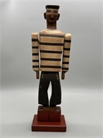 Whimsical Wooden Figure14 inch height