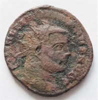 Galerius AD305-311 Ancient Roman coin 20mm
