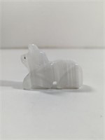 Hand Carved UV Stone Cat Made In Mexico