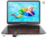 ($125) WONNIE 17.9'' Portable DVD Player w