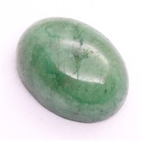 12.4 ct Glass Filled Emerald Cabochon