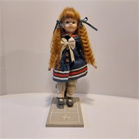 Hopscotch Porcelain Doll