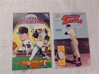 Mickey Mantle Nolan Ryan Baseball Comic Books