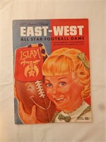 1952 Shriner's East West Football Program