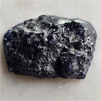 CERT 22.45 Ct Rough Blue Sapphire Gemstone, GLI Ce