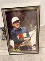 Arnold Palmer Signed Photograph Framed