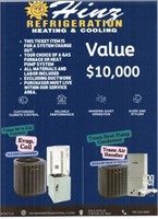 $10,000.00 Towards HVAC System