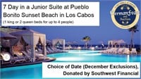 7 Day Stay in a Junior Suite in Los Cabos
