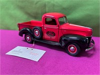 Franklin Mint Red 1940 Ford Pickup 1:24 Scale