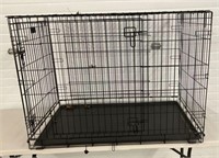 Metal dog kennel 42x31x28