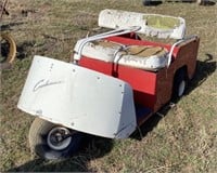 Cushman 3 Wheel Golf Cart