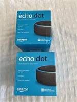 2 echo dots (untested)