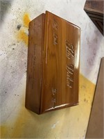 Little wooden trinket box