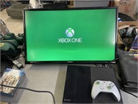 Xbox game with controller/Samsung 25"tv