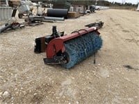 Skid Steer Sweeper Attachment