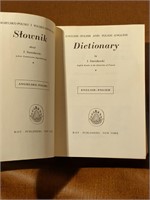 Old Rare Dictionary stownik English polish
