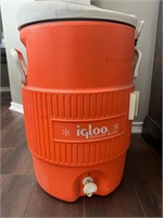 Large Orange Cooler