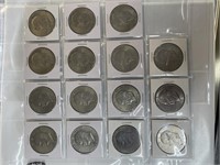 15 Ike US dollar coins