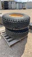 Lot of 2 Super Single Tires for 18 Wheeler