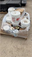 Pallet Lot Paint and Adhesive, Tile