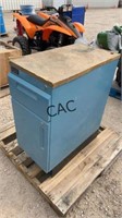 Metal Cabinet and Tripp Lite Portable AC Unit