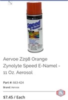 (36 pcs) Aervoe Z298 Orange Zynolyte Speed