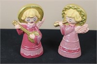 Pair of Musical Angels (4.5" Tall)
