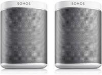 $330  Sonos PLAY:1 2-Room Speakers- White