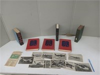 PRESIDENTIAL,WW II BOOKS & BOMBING PLANE PHOTOS