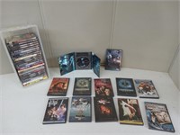 ACTION DVDS-X2,GLADITOR,STAR WARS TO NAME A FEW