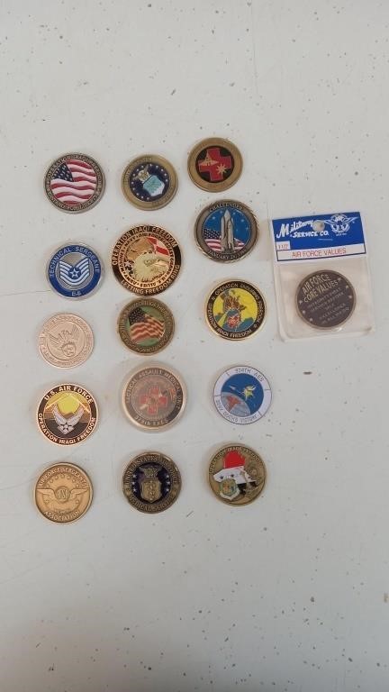 AIR FORCE & CHALLENGER TOKENS