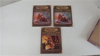 THREE DUNGEONS & DRAGONS COLLECTOR BOOKS