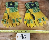 (2) Brand New Pairs John Deere Work Gloves