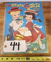 New/Old Stock Linen Vintage Children's Book