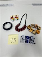Mah Jong Bracelet Jewelry & Dice