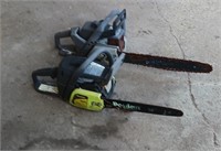 2 Chainsaws Untested
