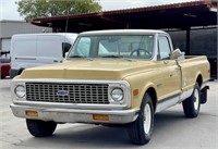 1972 Chevrolet C20 Custom Delux 2 Door Pickup Tk
