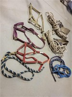 Crate of Halters/ Ropes / Neck Collars