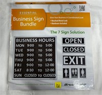Business Sign Bundle