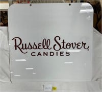 Lg Fabulous 24x24 Plexi Glass Russell Stover Sign