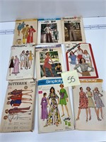 Simplicity Butterick Sewing Patterns